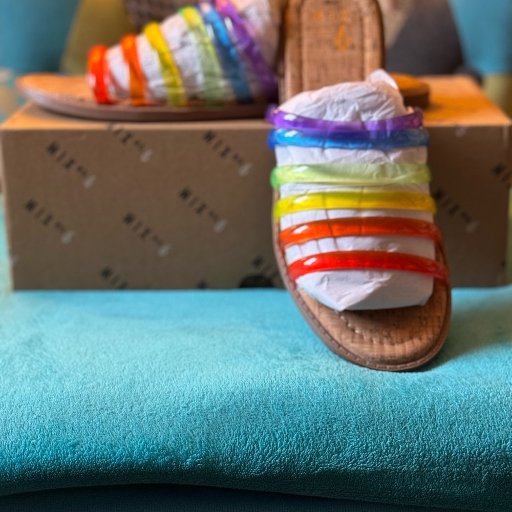 Multicolor Flat Sandal